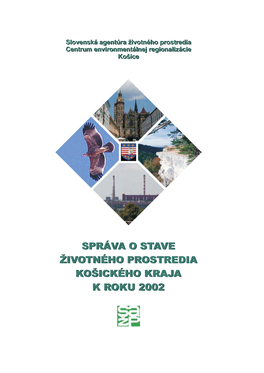 Sprava O Stave Zivotneho Prostredia K Roku 2002