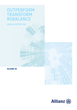 Outperform Transform Rebalance Annual Report 2020
