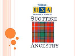 Scottish Ancestry Differences from English Research
