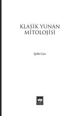 Klasik Yunan Mitolojisi