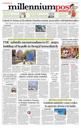 TMC Submits Memorandum to EC, Urges Holding of Bypolls in Bengal