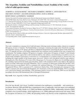 Zootaxa 0000: 0–0000 (2010) ISSN 1175-5326 (Print Edition) Article ZOOTAXA Copyright © 2010 · Magnolia Press ISSN 1175-5334 (Online Edition)
