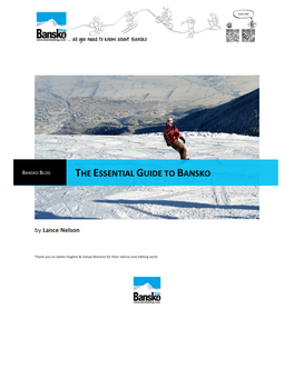 The Essential Guide to Bansko