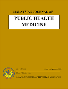 Malaysian Journal of Public Health Medicine, Vol