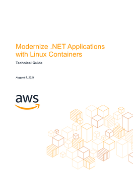 Modernize .NET Applications with Linux Containers Technical Guide