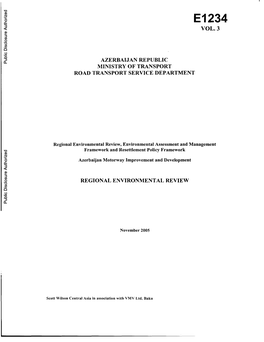 World Bank Document