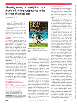Let's Provide Differing Perspectives in the Interest of Athlete Care