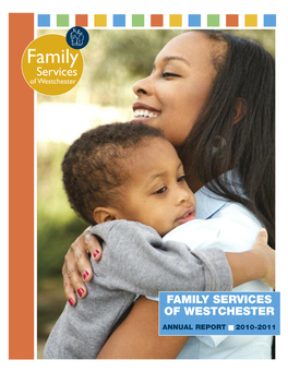 Family Services of Westchester Annual Report