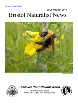 Bristol Naturalist News