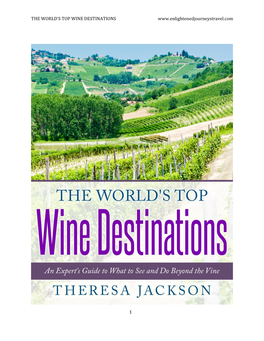 The World's Top Wine Destinations