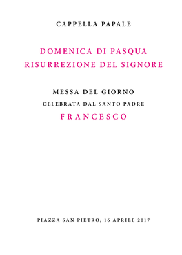 Domenica Di Pasqua Risurrezione Del Signore