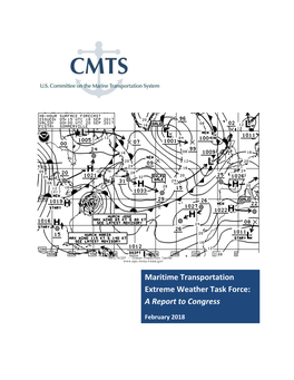 Maritime Transportation Extreme Weather Task Force