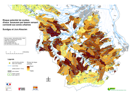 Risque Potentiel De Coulées D'eaux Boueuses Par Bassin Versant