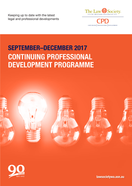 Continuing Professional Development Programme