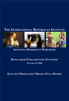 Bangladesh's 2008 Parliamentary Elections