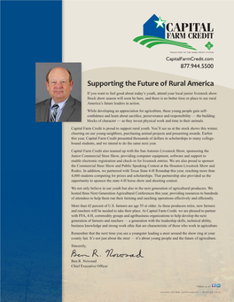 Supporting the Future of Rural America