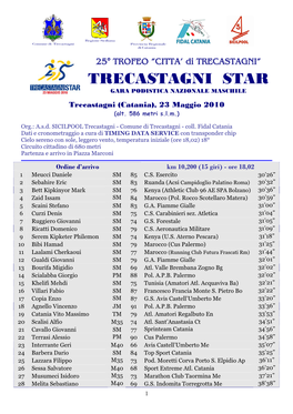 25A Trecastagni Star