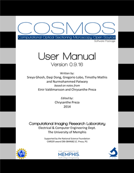 Cosmos Manual (0.9.16)