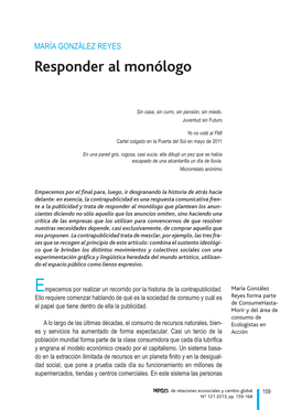 Responder Al Monólogo