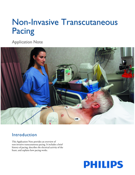 Non-Invasive Transcutaneous Pacing Application Note