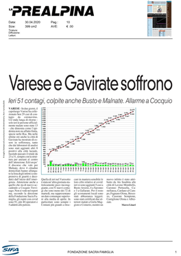 Varese E Gavirate Soffrono