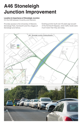 A46 Stoneleigh Junction Improvement