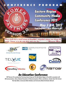 Power of Partners Version 3.0 Conference Program