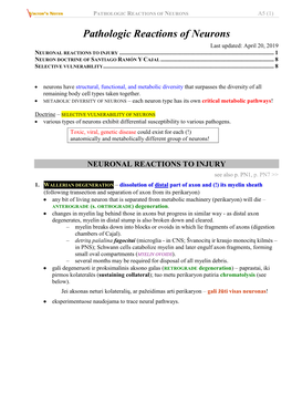 Pathologic Reactions of Neurons A5 (1)