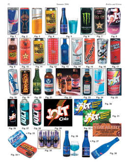 ENERGY DRINK CONTAINERS - Bottles & Cans by Cecil Munsey Copyright © 2006