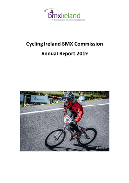 Cycling Ireland BMX Commission Annual Report 2019