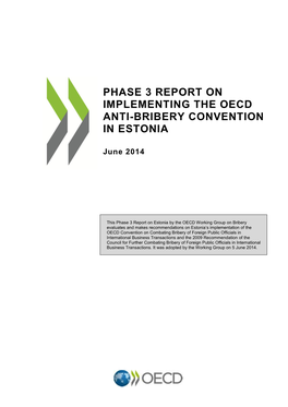 Phase 3 Report on Implementing the Oecd Anti