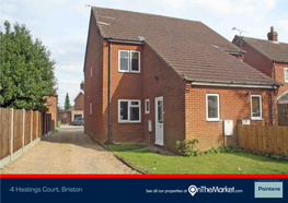 4 Hastings Court, Briston 4 Hastings Court, Briston, Norfolk NR24 2LT GUIDE PRICE £100,000