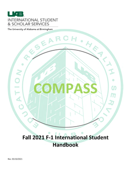 Fall 2021 F-1 International Student Handbook