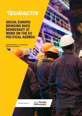 Social Europe: Bringing Back Democracy at Work on the Eu Political Agenda