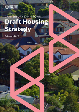 CANTERBURY BANKSTOWN Draft Housing Strategy