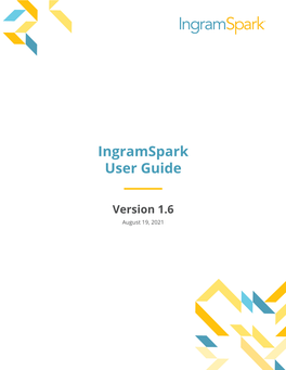 Ingramspark User Guide