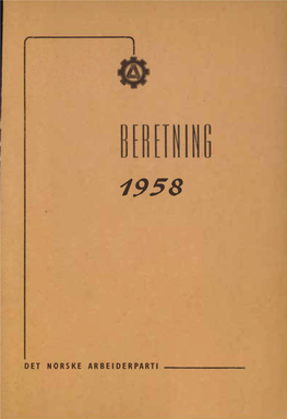 Beretning 1958