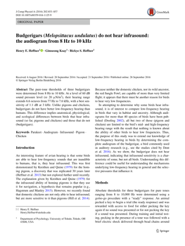 Do Not Hear Infrasound: the Audiogram from 8 Hz to 10 Khz