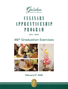 Culinary Apprenticeship Program