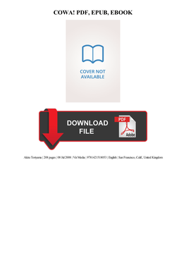 {Dоwnlоаd/Rеаd PDF Bооk} Cowa! Ebook Free Download