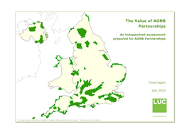 The Value of AONB Partnerships