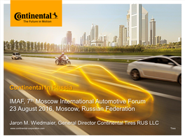 Continental in Russia