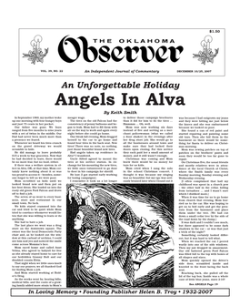 Angels in Alva by Keith Smith in September 1960, My Mother Woke Meager Wage