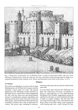 Windsor Castle’ in 1658, by Wenceslaus Hollar