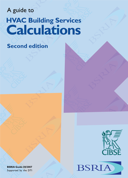 A Guide to HVAC Building Services Calculations 2Nd Edition