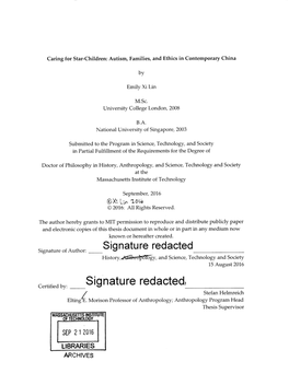 Signature Redacted, Stefan Helmreich Eltinge