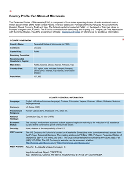 Fed.States of Micronesia