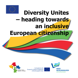 Diversity Unites – Heading Towards an Inclusive European Citizenship Imprint