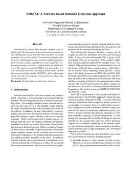 Netstat: a Network-Based Intrusion Detection Approach