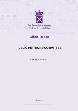 Public Petitions Committee